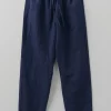 Alfie Garment Dyed Herringbone Trousers