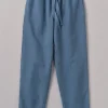 Alfie Garment Dyed Herringbone Trousers