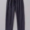 Alfie Garment Dyed Linen Trousers