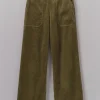 Annie Organic Cord Full Length Trousers