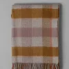 Chevron Check Wool Blanket
