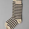 Chup Cotton Linen Stripe Socks