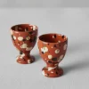 Cortona Splatter Egg Cup Set
