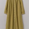 Crinkle Cotton Kaftan Nightdress
