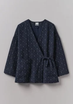 Dobby Cotton Lounge Jacket