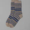 Fair Isle Wool Socks