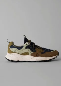 Flower Mountain Yamano Kaiso Panelled Trainers
