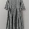 Freya Gingham Crinkle Cotton Dress