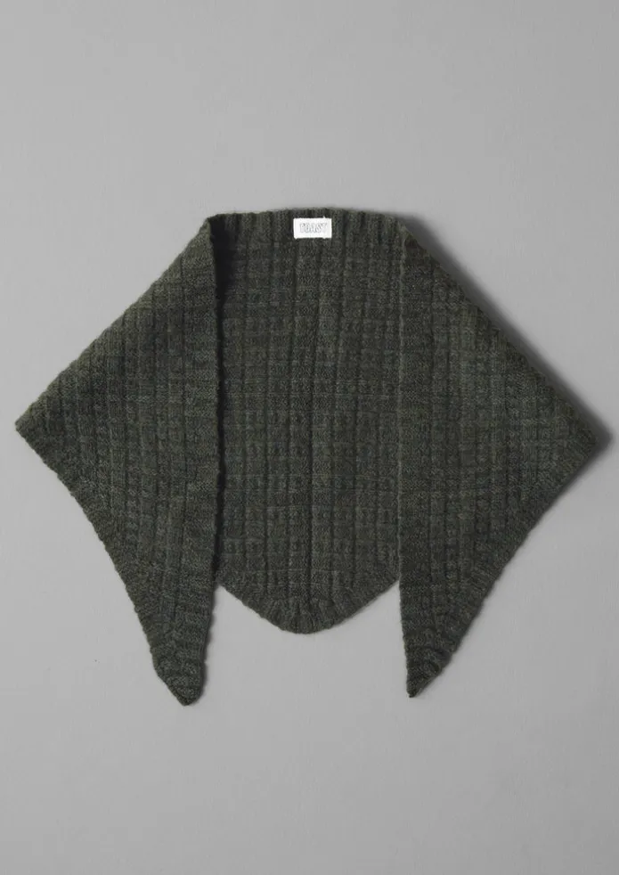 Grid Stitched Knitted Bandana