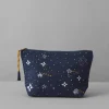 Hand Embroidered Celestial Pouch