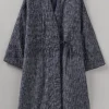Hand Woven Crosshatch Kantha Gown