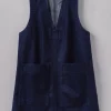 Indigo Denim Cotton Tunic