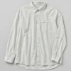 Jet Pocket Fine Stripe Cotton Shirt