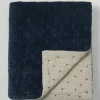 Large Hand Quilted Velvet Throw
