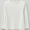 Lia Garment Dyed Boat Neck Tee