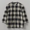 Macro Gingham Cotton Cashmere Shirt