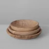 Olive Wood Pinch Pot Set