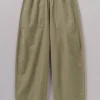 Organic Cord Barrel Leg Trousers