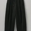 Organic Cord Pleat Front Trousers