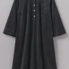 Organic Cord Tunic Dress