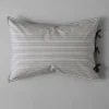 Organic Cotton Pyjama Stripe Housewife Pillowcase