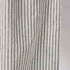 Organic Ticking Stripe Shower Curtain