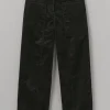 Panelled Organic Cord Trousers