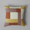 Patchwork Linen Cushion Cover