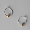 Sally Lacock Seed Hoop Earrings