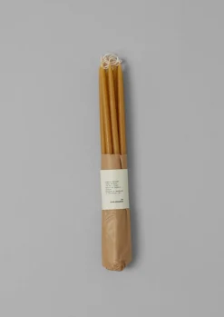Skar Organics Slim Beeswax Dinner Candle Set