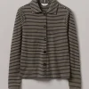 Stripe Cotton Jersey Shirt