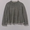 Stripe Linen Cotton Sweater