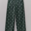 Sun and Moon Jacquard Trousers