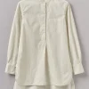 Taro Stripe Cotton Poplin Shirt