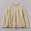 Textured Cotton Alpaca Sweater