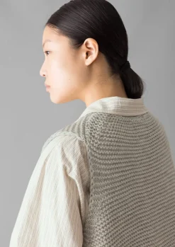 Textured Knit Gilet