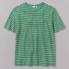 Theo Organic Cotton Stripe Short Sleeve Tee