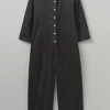Wide Leg Organic Cord Jumpsuit