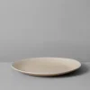Wonki Ware White Wash Dinner Plate